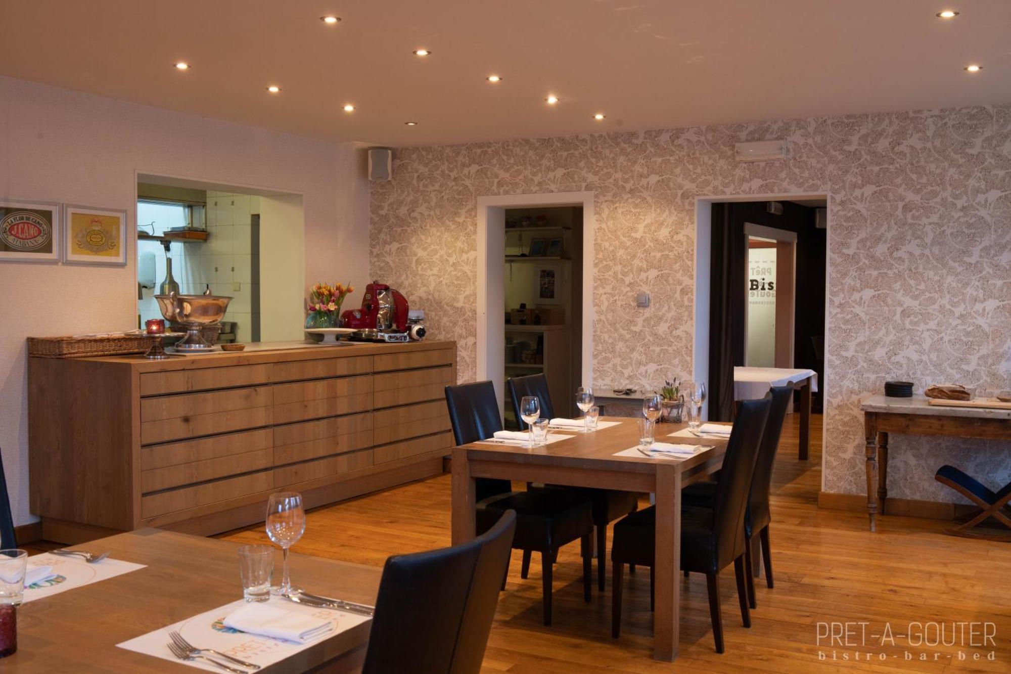 Hotel Pret A Gouter Bistro Bar Bed Bolderberg Exterior foto